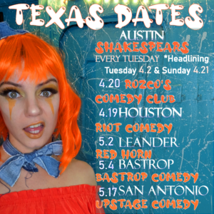 Texas dates – Trish Smart